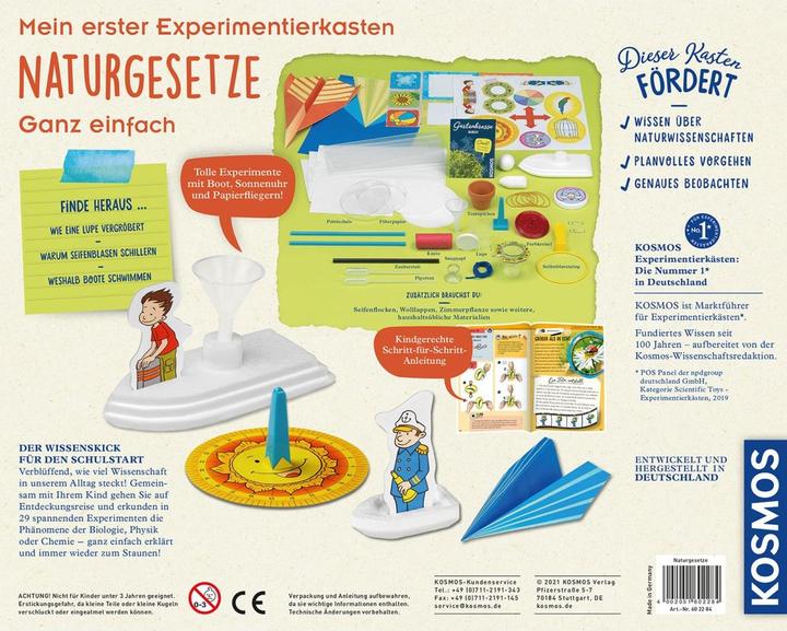 Produktbild Kosmos Mein erster Experimentierkasten Naturgesetze