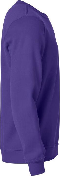 Produktbild Clique Sweatshirt Rundhals Basic 021030, Polyester, Baumwolle, lila, XS (XS)
