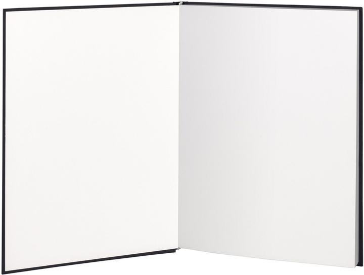 Image du produit Rössler Carnet de notes SOHO A4 96BL noir (A4, Blanc, Couverture rigide)