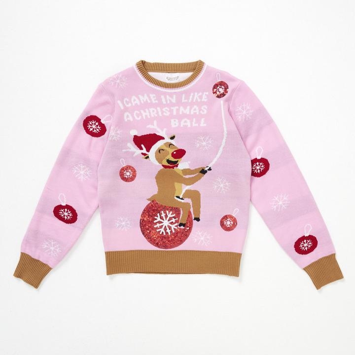 Actual product image Christmas Sweats I Came In Like A Christmas Ball (XS)