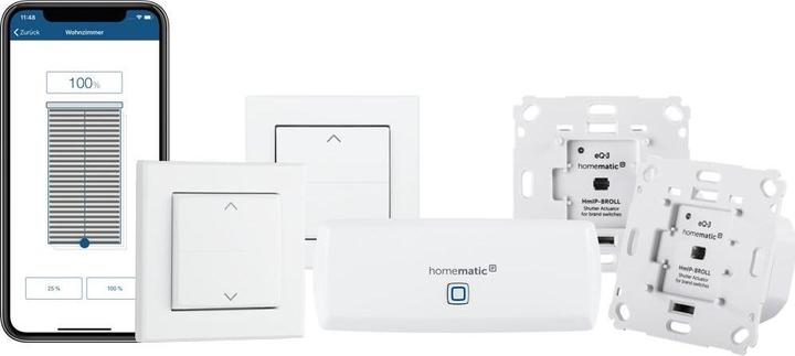 Produktbild Homematic IP Starter Set Beschattung – WLAN