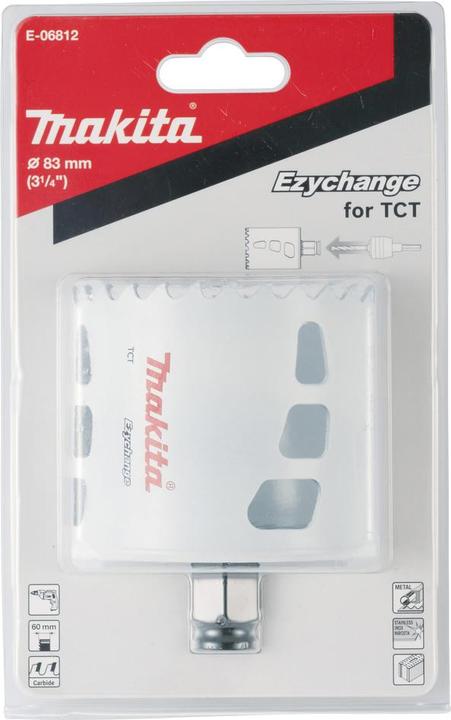 Produktbild Makita EZYCHANGE TCT-Lochsäge 83mm (83 Millimeter)
