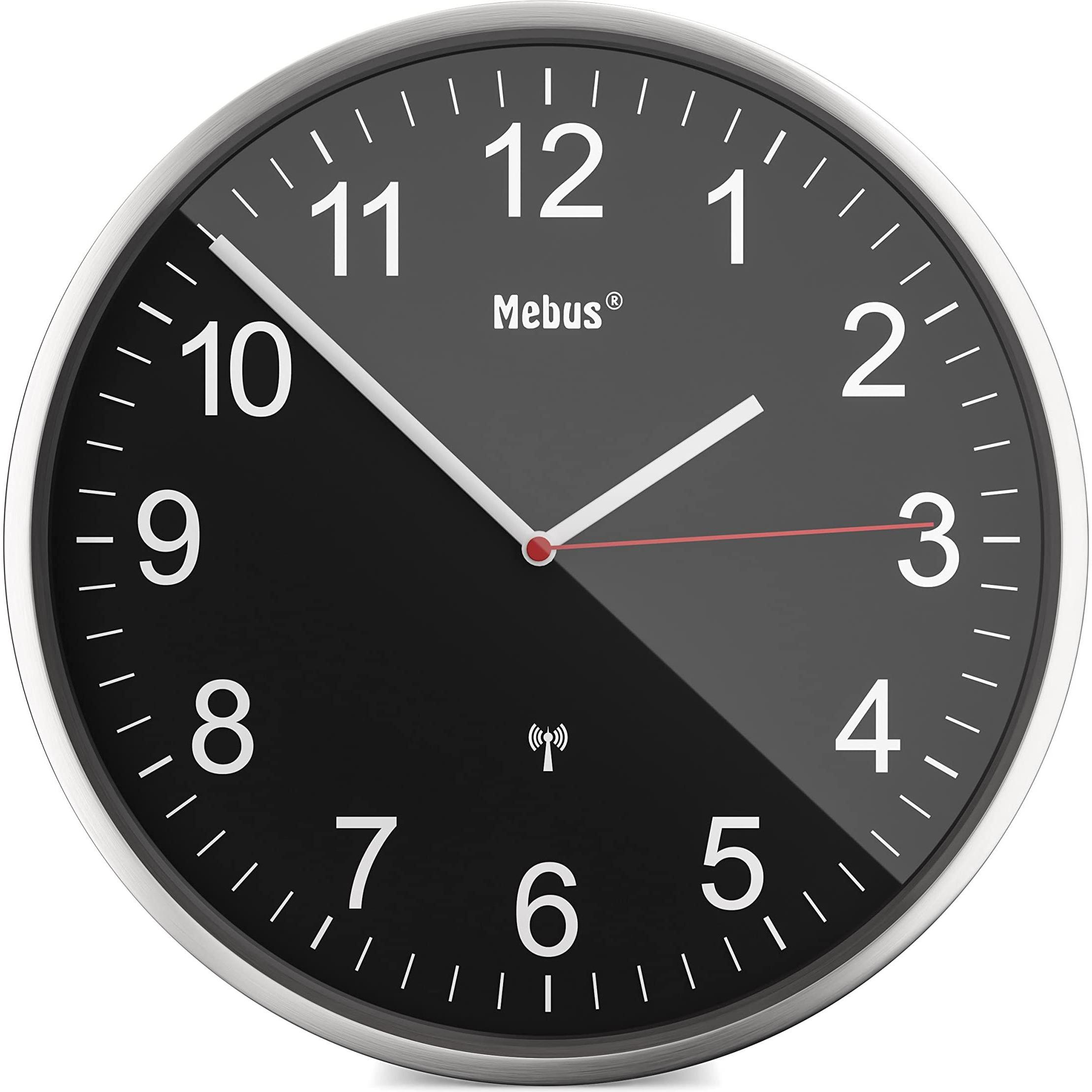 Mebus, Wanduhr, Funk-Wanduhr (30 cm)