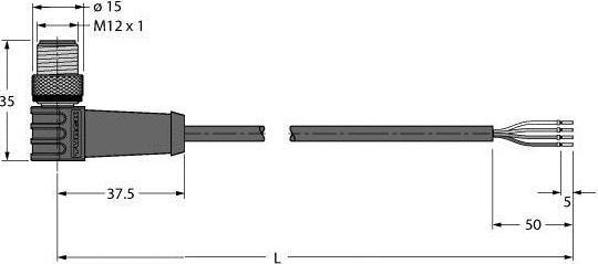 Produktbild Turck Aktuator- (2 m)