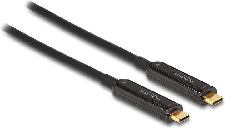 Actual product image Delock Active Optical USB-C Video Cable 4K 60 Hz 5 m (5 m, USB Type C)
