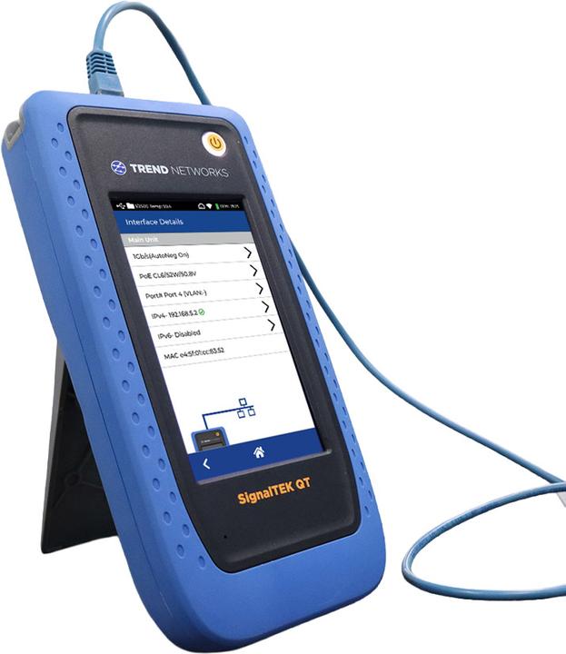 Immagine prodotto Trend Networks SignalTEK QT 10G Gigabit R166002 Kupfer-Qualifizierungstester