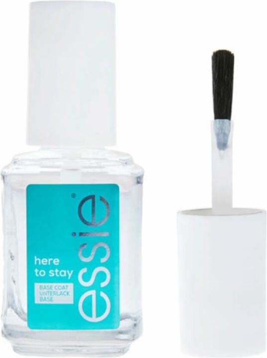 Actual product image Essie Here to stay (Transparent, Base coat)