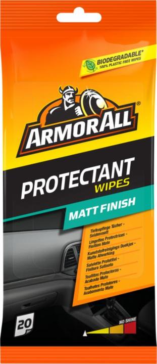 Image du produit Armor All Lingettes d'entretien pour plastique