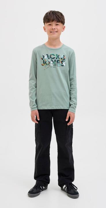 Actual product image Jack & Jones Logo Langarm-T-Shirt Langarm-T-Shirt (164)