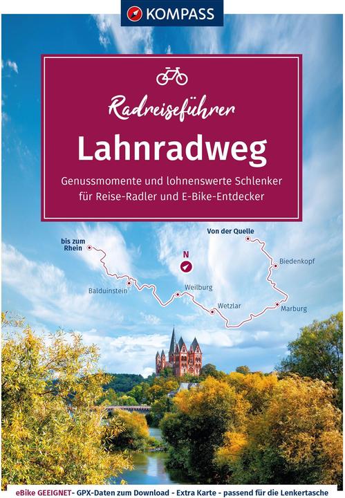 Produktbild RadReiseFührer Lahnradweg (Deutsch, Raphaela Moczynski, 2022)
