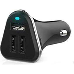 Thumbnail - Platinet PLCR3B mobile device charger Black Auto, Auto Adapter, Schwarz