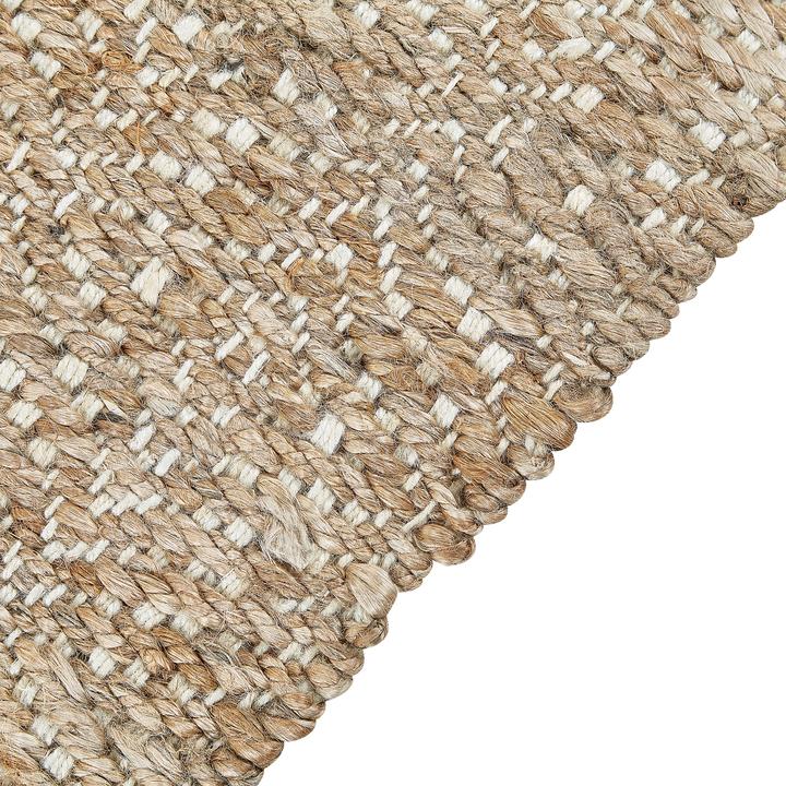Produktbild Beliani Teppich aus Jute Beige 160 x 230 cm ABANA (230 x 160 cm)