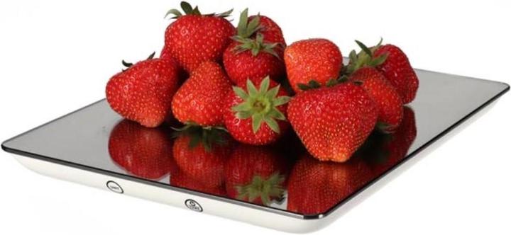 Perel DIGITAL KITCHEN SCALE - 5 kg / 1 g - MIRROR EFFECT