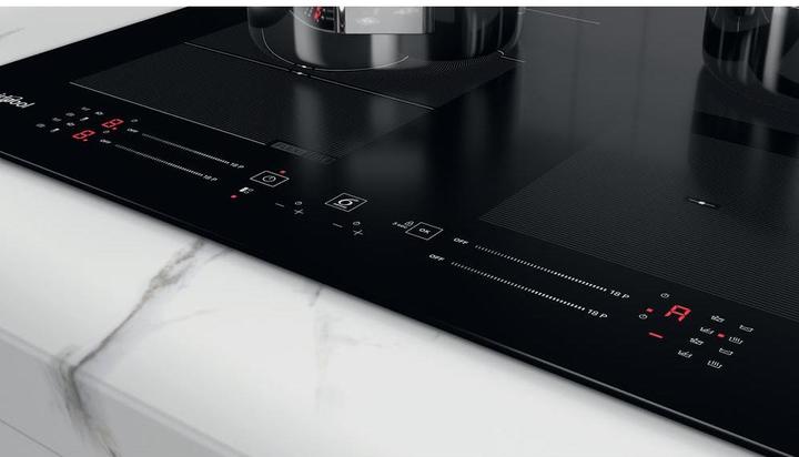 Produktbild Whirlpool Induktionskochfeld WF S7560 NE 60 cm, 1 FlexiSlide, Booster, Schwarz