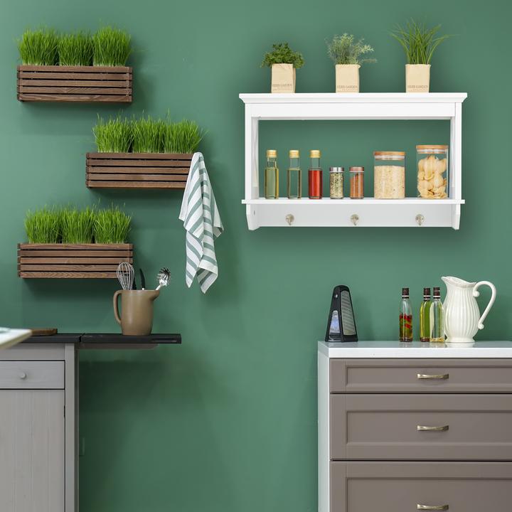 Produktbild Relaxdays Wandregal (66 x 20 x 40 cm)