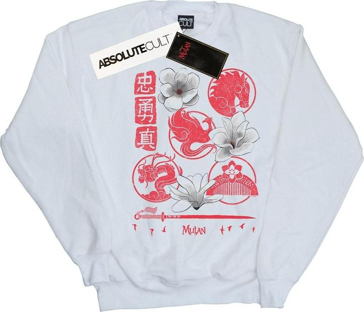 Actual product image Disney Mens Mulan Movie Icons Sweatshirt (3XL)