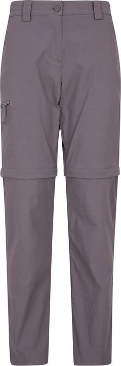 Actual product image Mountain Warehouse Womens/Ladies Hiker Stretch Zip-Off Trousers (40)