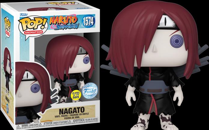 Actual product image Funko POP! Naruto Shippuden Nagato Exclusive Phosphorescente