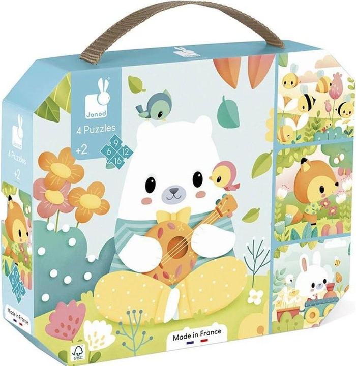 Janod Puzzle Pure Progressive (43 pieces)
