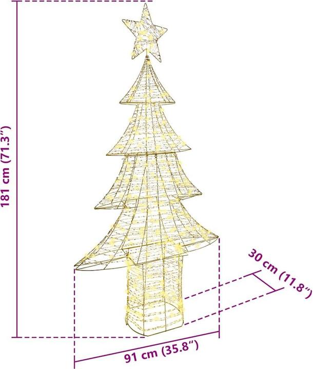 Image du produit vidaXL Weihnachtsdekoration