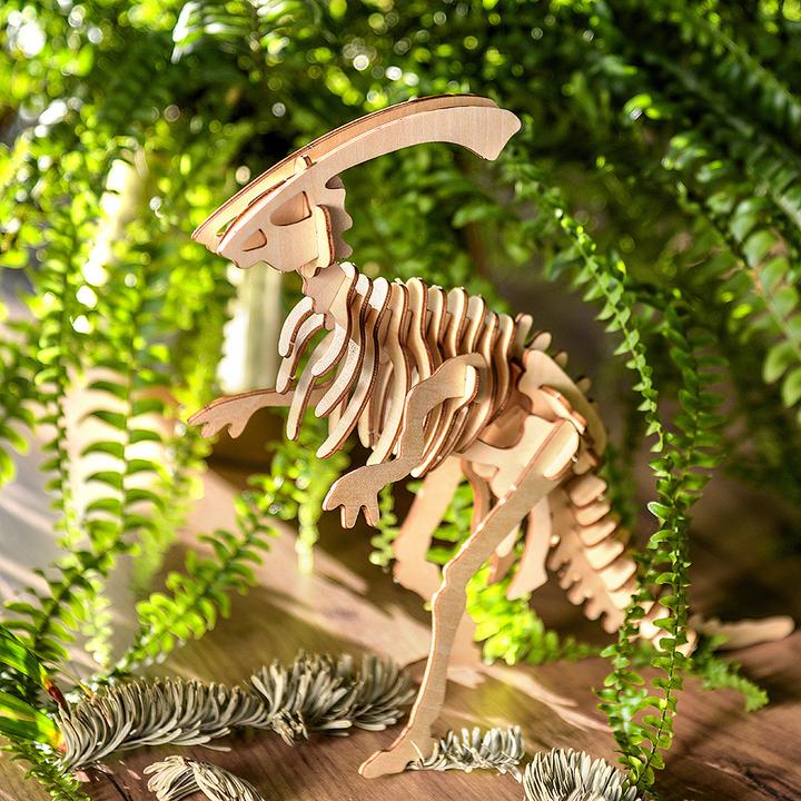 Immagine prodotto Nice Idea Modello di puzzle in legno 3D - Parasauro