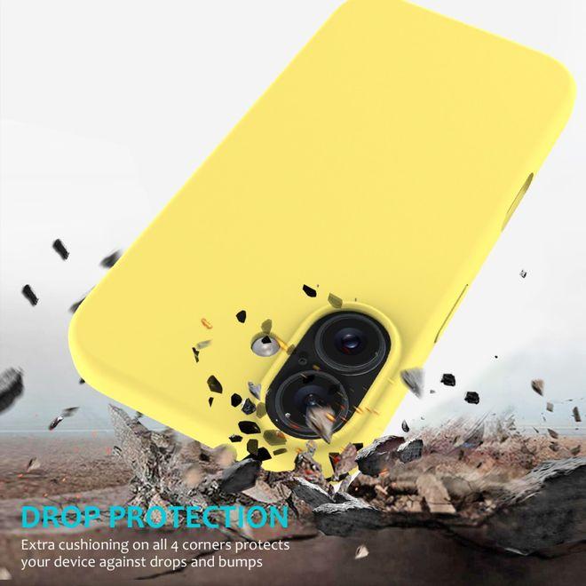 Actual product image MU Classic Liquid Silicone Series (Apple iPhone 16)