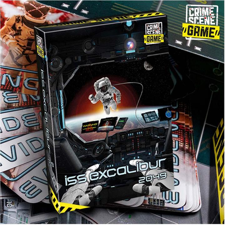 Actual product image Tactic Crime Scene ISS Excalibur NL Board Game (Dutch)