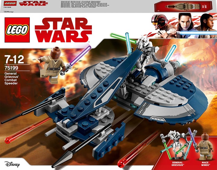 Immagine prodotto LEGO Speeder da combattimento del Generale Grievous (75199, LEGO Star Wars)
