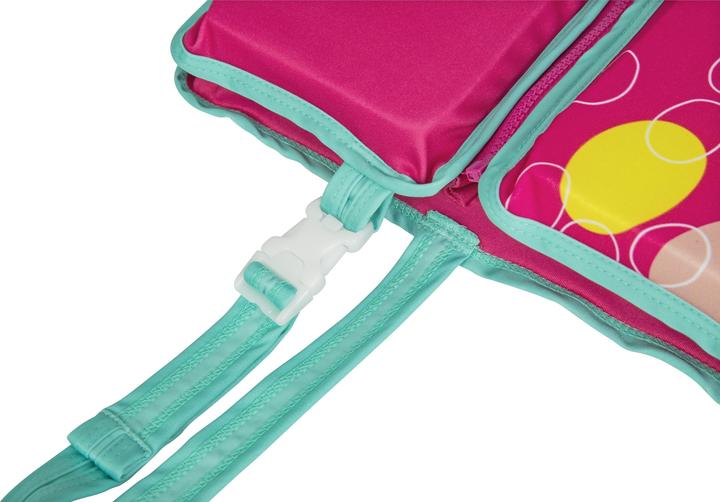 Immagine prodotto Bestway Giubbotto di salvataggio Swim Safe ABC con copertura in tessuto UPF 50+ (Taglia unica, 11 - 30 kg)