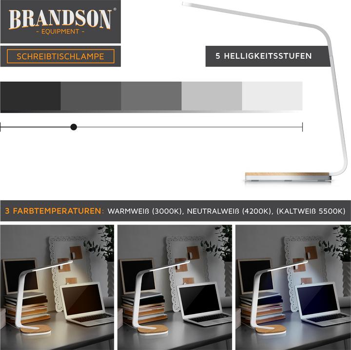Actual product image Brandson Desk lamp (250 lm)