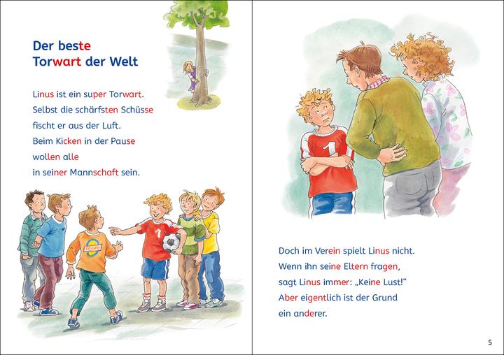 Produktbild Leselöwen Lesetraining 2. Klasse - Fussballgeschichten (Deutsch, 2022)