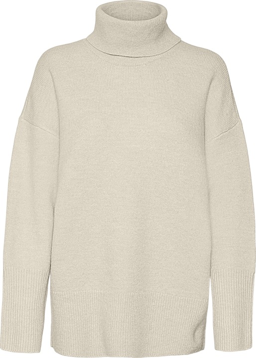 Produktbild Vero Moda VMUNIQUE LS WIDE ROLLNECK PULLOVER GA Strickpullover (M)