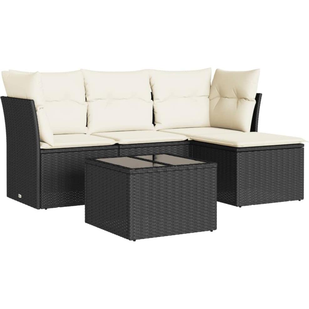 VidaXL, Gartenlounge, 10-tlg. Garten-Lounge-Set mit Kissen