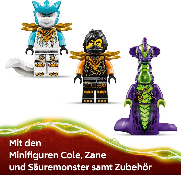 Produktbild LEGO Coles Action-Mech und Drachen-Zane (71854, LEGO Ninjago)
