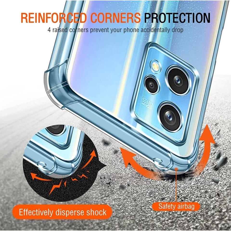 Thumbnail - Screenguard Crystal Soft Airbag Bumper (OnePlus Nord CE 2 Lite 5G), Smartphone Hülle, Transparent