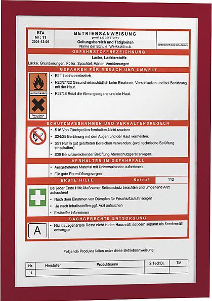 Actual product image Durable Duraframe, self-adhesive, bulk pack