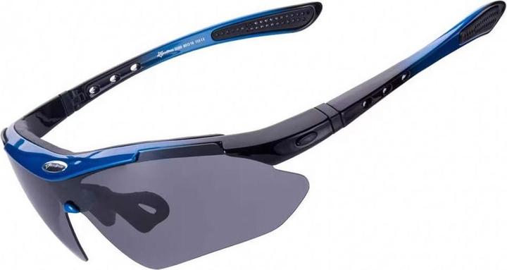 Produktbild Rockbros 10007 polarizing cycling glasses - black and blue (Schwarz und Blau, Schwarz-Blau)