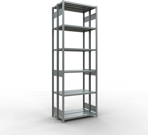 Actual product image Schulte Lagertechnik Double basic shelf MULTIplus250