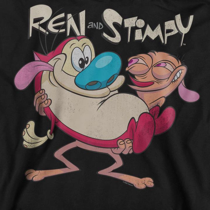 Actual product image Ren & Stimpy Unisex Adult Two Of A Kind Sweatshirt (XXL)