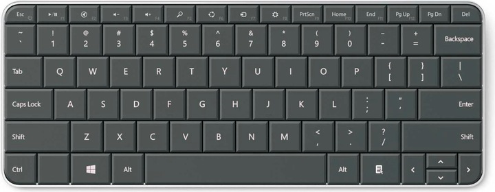 Actual product image Microsoft Wedge Mobile Keyboard (CH, Wireless)