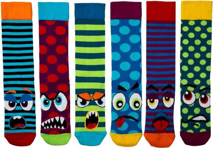 Produktbild United Oddsocks Grump Heads (3er Pack, 39 - 46)