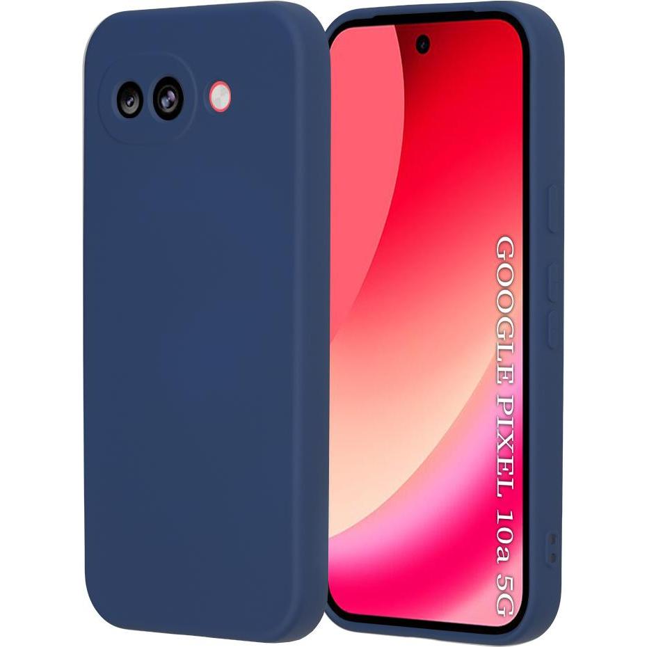 Techsuit - SoftFlex - Google Pixel 10a - Navy Blue (Google Pixel 10a), Cover smartphone, Blu