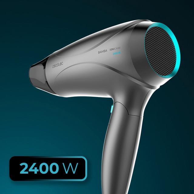 Immagine prodotto Cecotec IoniCare Power&Go Asciugacapelli compatto 2400W con Ionizzatore e Tecnologia HairCare (2400 W)