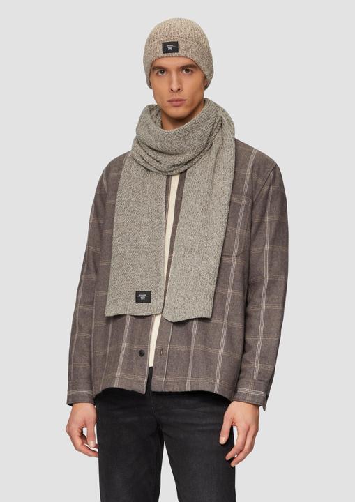 Produktbild S.Oliver Tuch Baumwollschal aus Mouliné