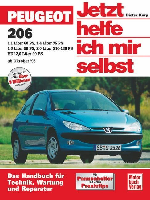Produktbild Peugeot 206 (Deutsch, Dieter Holzapfel Korp, 2000)