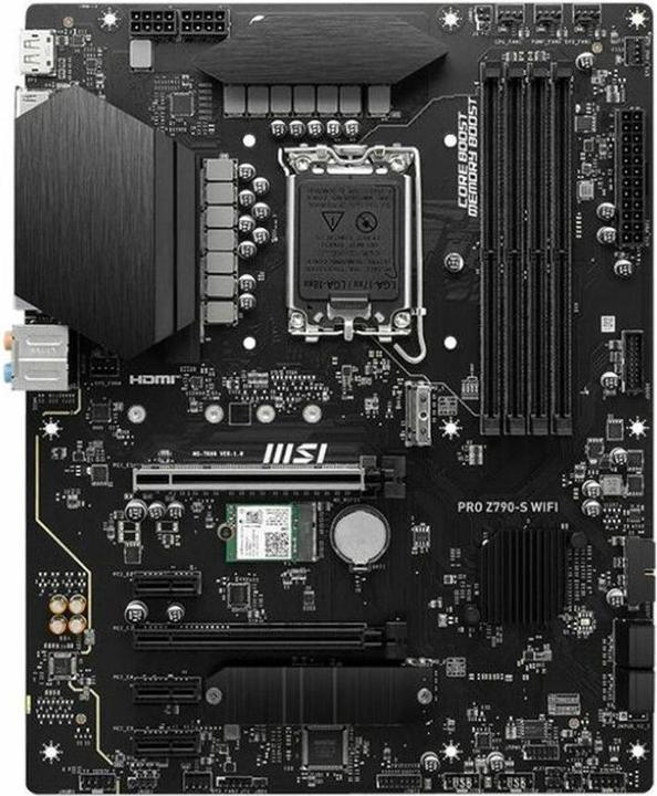 Image du produit MSI PRO Z790-S Wifi (Z790,S1700,ATX,DDR5) (LGA 1700, Intel Z790, ATX)