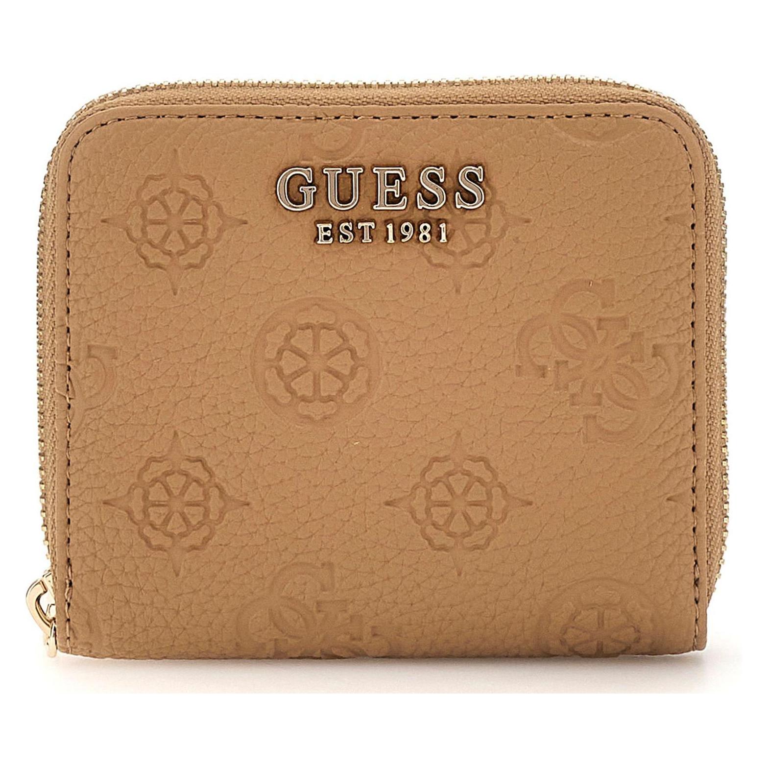 Guess, Damen, Portemonnaie, Damen Geldbörse Cresidia, Beige