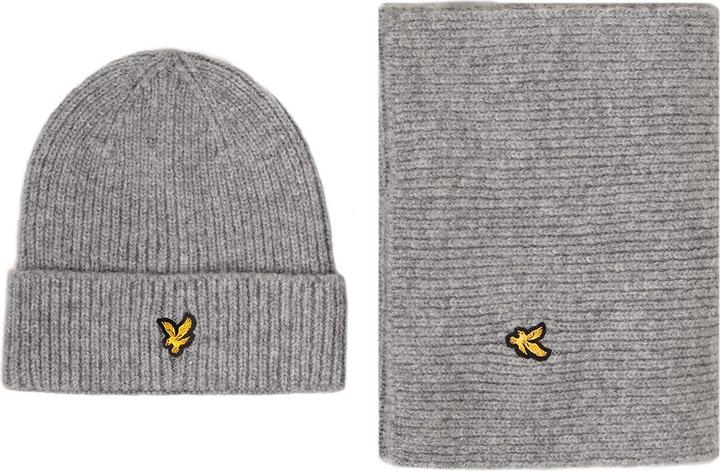Produktbild Lyle and Scott Schal und Mütze im Set