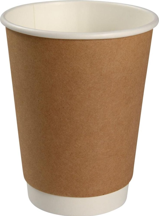 Produktbild Abena Kaffeebecher Doppelwand "Kraft", 36 cl (360 ml, 25 x)