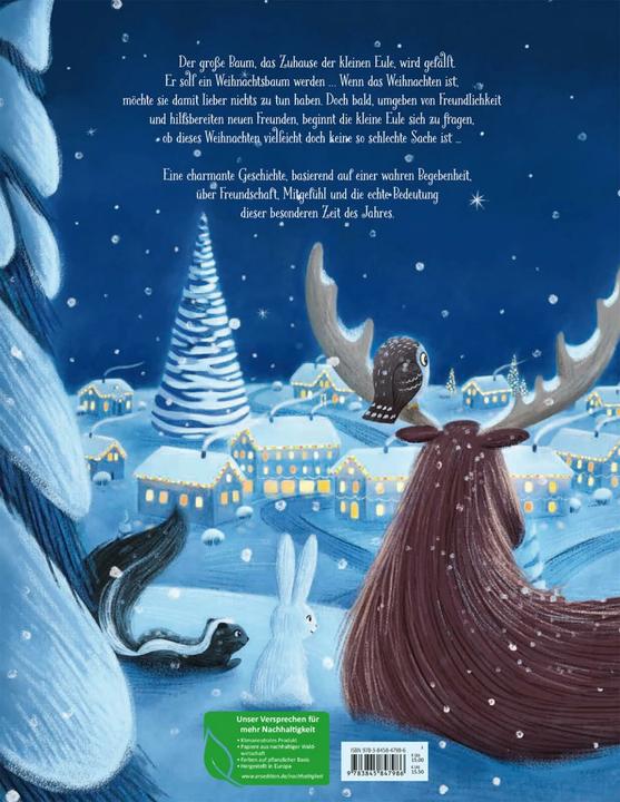 Produktbild Die kleine Weihnachtseule (Deutsch, Ellen Kalish, Gideon Sterer, 2022)